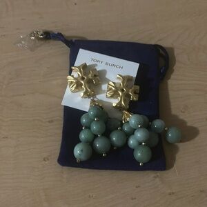 Tory Burch earrings.